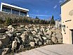 Stone wall garden